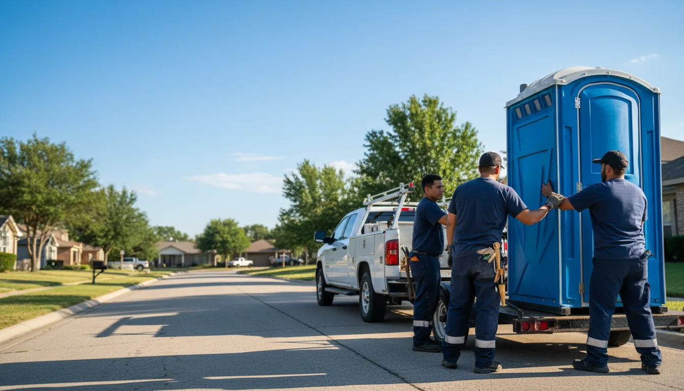 Portable Toilet Rental in Veedersburg, IN near me